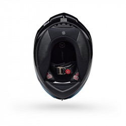 Casque BELL Race Star DLX Flex - Dash Gloss Blue/Black - Dr Rider