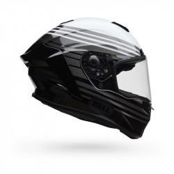 Casque BELL Race Star DLX Flex - Dash Gloss White/Black - Dr Rider