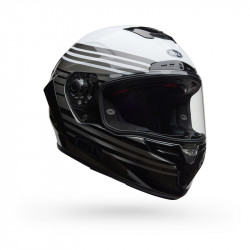 Casque BELL Race Star DLX Flex - Dash Gloss White/Black - Dr Rider