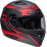 Casque BELL Qualifier DLX Mips - Raiser Noir Mat/Crimson - Dr Rider