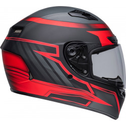 Casque BELL Qualifier DLX Mips - Raiser Noir Mat/Crimson - Dr Rider
