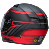 Casque BELL Qualifier DLX Mips - Raiser Noir Mat/Crimson - Dr Rider