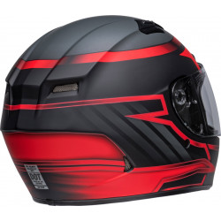 Casque BELL Qualifier DLX Mips - Raiser Noir Mat/Crimson - Dr Rider