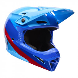 Casque BELL MX-10 Mips - Aviator Blue/Red - Dr Rider