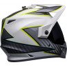 Casque BELL MX-9 Adventure Mips - Dalton Blanc/Jaune Hi-Viz - Dr Rider