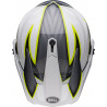Casque BELL MX-9 Adventure Mips - Dalton Blanc/Jaune Hi-Viz - Dr Rider