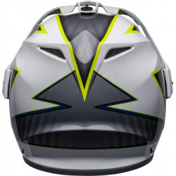 Casque BELL MX-9 Adventure Mips - Dalton Blanc/Jaune Hi-Viz - Dr Rider