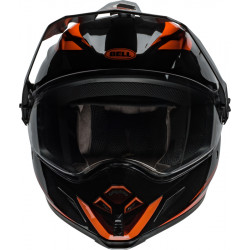 Casque BELL MX-9 Adventure MIPS - Alpine Gloss Black/Orange - Dr Rider