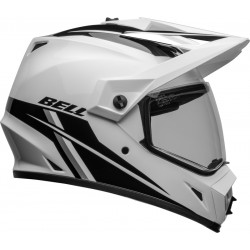 Casque BELL MX-9 Adventure MIPS - Alpine Gloss White/Black - Dr Rider