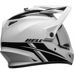 Casque BELL MX-9 Adventure MIPS - Alpine Gloss White/Black - Dr Rider