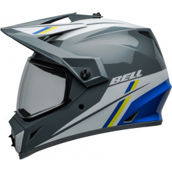 Casque BELL MX-9 Adventure MIPS - Alpine Gloss Charcoal/Silver - Dr Rider