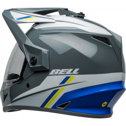 Casque BELL MX-9 Adventure MIPS - Alpine Gloss Charcoal/Silver - Dr Rider
