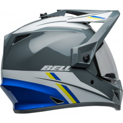 Casque BELL MX-9 Adventure MIPS - Alpine Gloss Charcoal/Silver - Dr Rider
