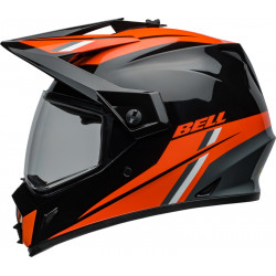 Casque BELL MX-9 Adventure MIPS - Alpine Gloss Black/Orange - Dr Rider