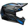 Casque BELL Moto-10 Spherical - Webb Marmont Gloss North Carolina Blue - Dr Rider