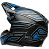 Casque BELL Moto-10 Spherical - Webb Marmont Gloss North Carolina Blue - Dr Rider