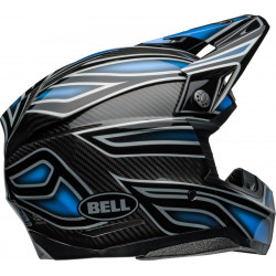 Casque BELL Moto-10 Spherical - Webb Marmont Gloss North Carolina Blue - Dr Rider