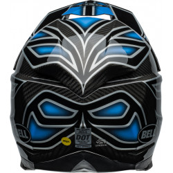 Casque BELL Moto-10 Spherical - Webb Marmont Gloss North Carolina Blue - Dr Rider