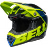 Casque BELL Moto-10 Spherical - Sliced Matte/Gloss Retina/Blue - Dr Rider