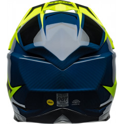 Casque BELL Moto-10 Spherical - Sliced Matte/Gloss Retina/Blue - Dr Rider