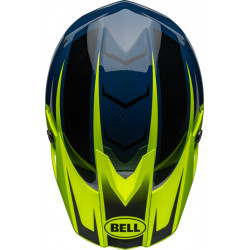 Casque BELL Moto-10 Spherical - Sliced Matte/Gloss Retina/Blue - Dr Rider
