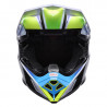 Casque BELL Moto-10 Spherical - Grid White/Blue - Dr Rider
