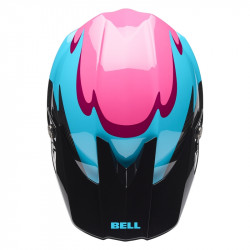 Casque BELL Moto-10 Spherical - Fluid Green Pink - Dr Rider