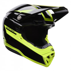 Casque BELL Moto-10 Mips - Fade Black Yellow - Dr Rider