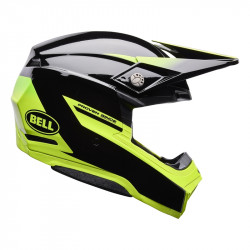 Casque BELL Moto-10 Mips - Fade Black Yellow - Dr Rider