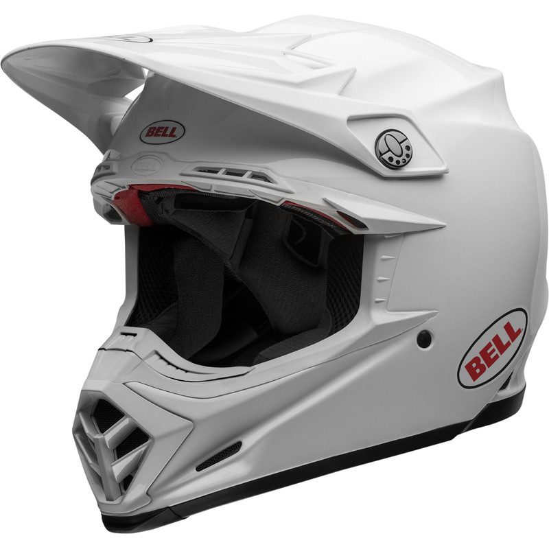 Casque BELL Moto-9s Flex Solid - Blanc - Dr Rider