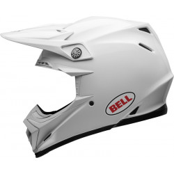 Casque BELL Moto-9s Flex Solid - Blanc - Dr Rider