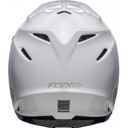 Casque BELL Moto-9s Flex Solid - Blanc - Dr Rider
