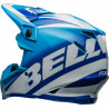 Casque BELL Moto-9S Flex - Rail Gloss Blue/White - Dr Rider