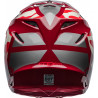 Casque BELL Moto-9S Flex - Ferrandis Méchant Gloss Red/Silver - Dr Rider