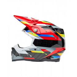 Casque BELL Moto-9S Flex - Renen Nova Gloss Black/Red - Dr Rider