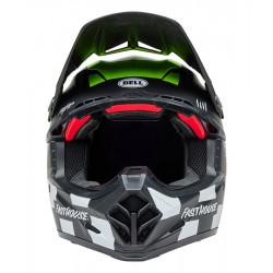 Casque BELL Moto-9S Flex - Fasthouse Smoke Bomb Matte Gloss Black/HiViz Yellow - Dr Rider
