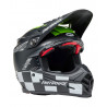 Casque BELL Moto-9S Flex - Fasthouse Smoke Bomb Matte Gloss Black/HiViz Yellow - Dr Rider
