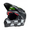 Casque BELL Moto-9S Flex - Fasthouse Smoke Bomb Matte Gloss Black/HiViz Yellow - Dr Rider