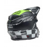 Casque BELL Moto-9S Flex - Fasthouse Smoke Bomb Matte Gloss Black/HiViz Yellow - Dr Rider