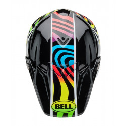Casque BELL Moto-9S Flex - Drift Gloss Black Multi - Dr Rider