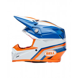 Casque BELL Moto-9S Flex - Merchant Gloss Orange/Blue - Dr Rider