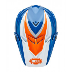 Casque BELL Moto-9S Flex - Merchant Gloss Orange/Blue - Dr Rider