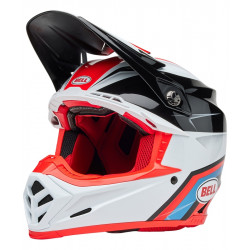 Casque BELL Moto-9S Flex - Merchant Gloss Red/Black - Dr Rider