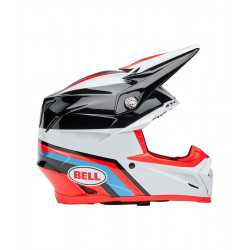 Casque BELL Moto-9S Flex - Merchant Gloss Red/Black - Dr Rider