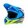 Casque BELL MX-9 Mips - Jackal Gloss Blue/Hi-Viz Yellow - Dr Rider