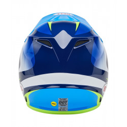 Casque BELL MX-9 Mips - Jackal Gloss Blue/Hi-Viz Yellow - Dr Rider