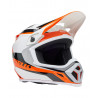 Casque BELL MX-9 Mips - Rift Gloss Orange/White - Dr Rider