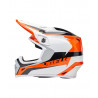 Casque BELL MX-9 Mips - Rift Gloss Orange/White - Dr Rider