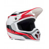 Casque BELL MX-9 Mips - Rift Gloss Red/White - Dr Rider