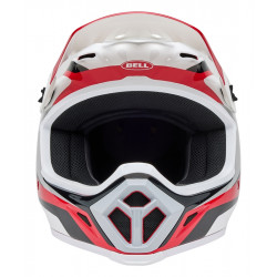 Casque BELL MX-9 Mips - Rift Gloss Red/White - Dr Rider